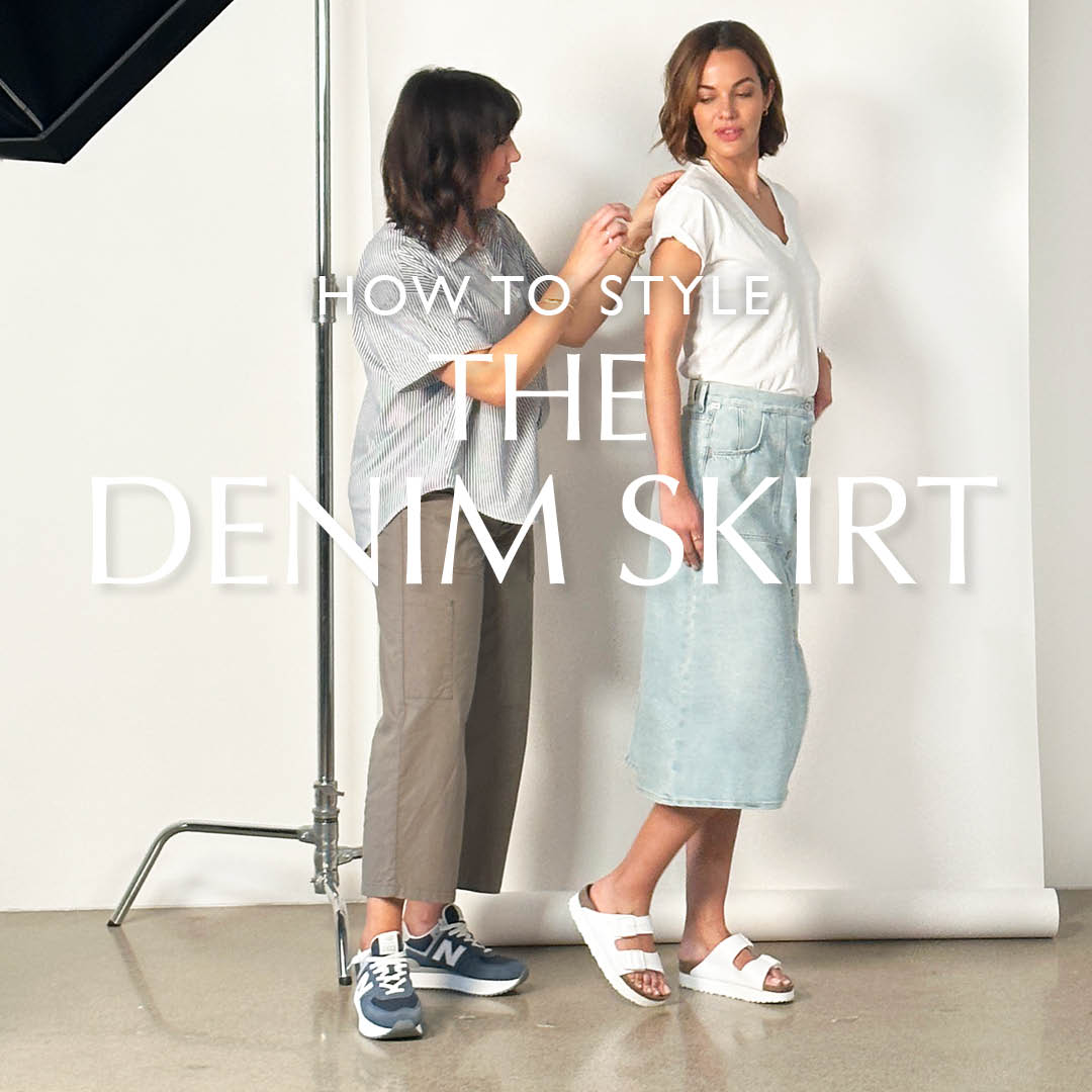 How To Style: The Denim Skirt