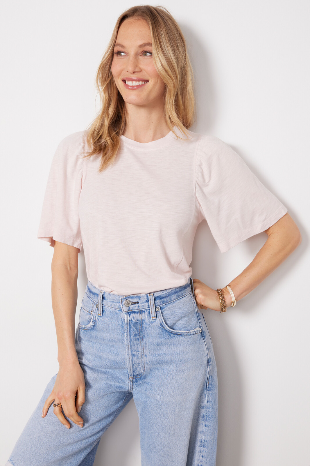 Hayes Flutter Sleeve Top