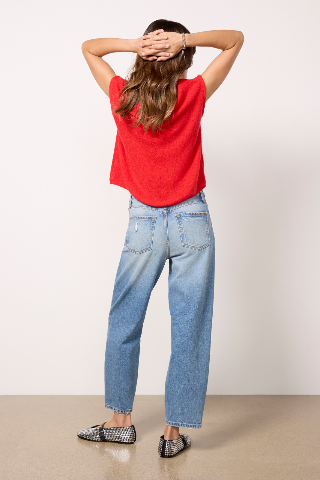 Ever Vintage Barrel Leg Jean