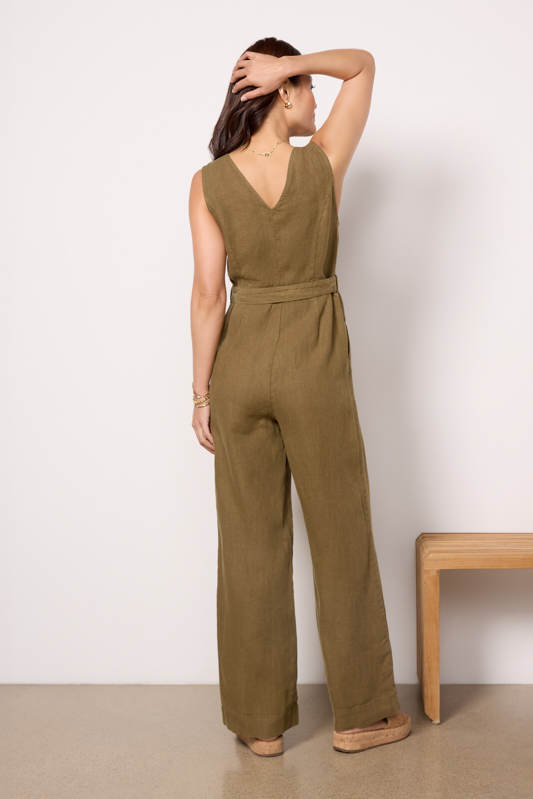 Alina Linen Jumpsuit