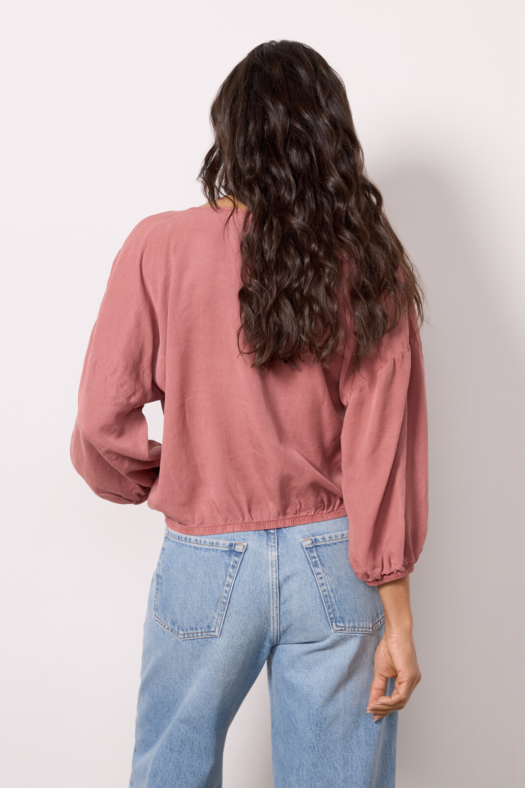 Drop Shoulder Blouse