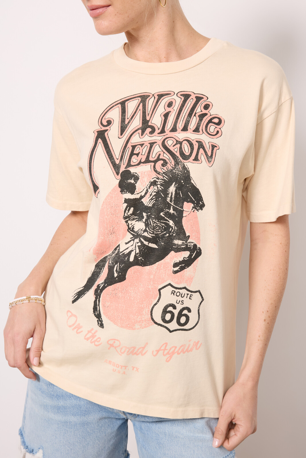 Willie Nelson Route 66 Tour Tee
