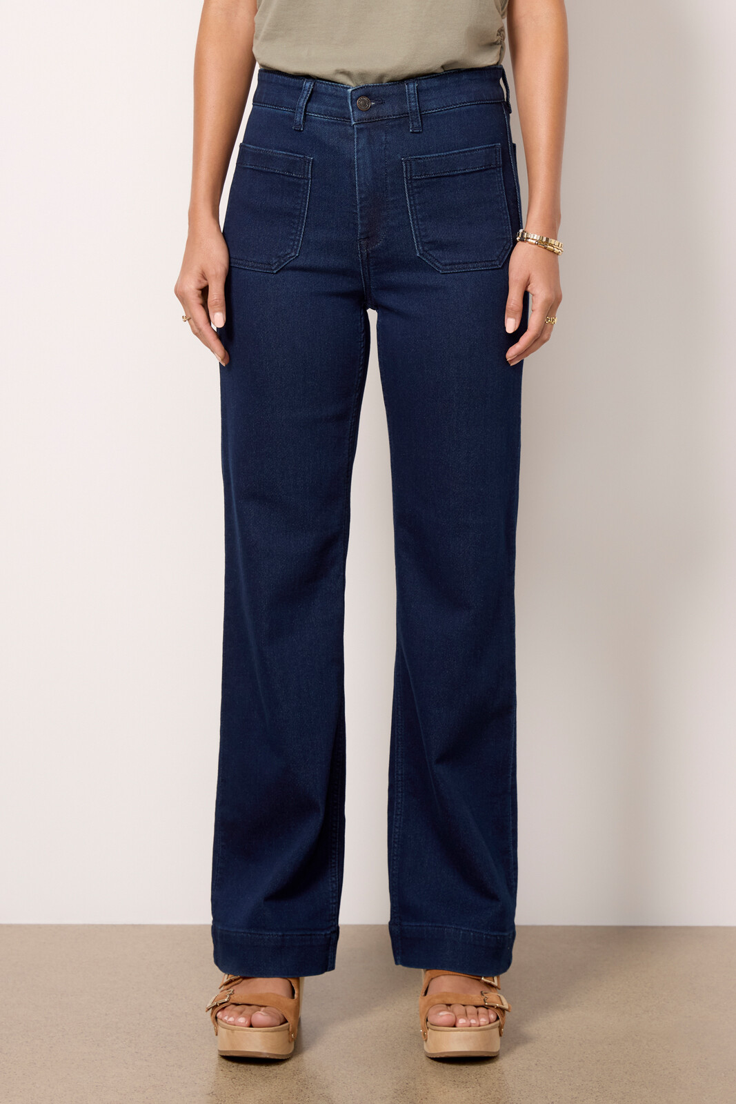 Stretch Terry Patch Pocket Pant