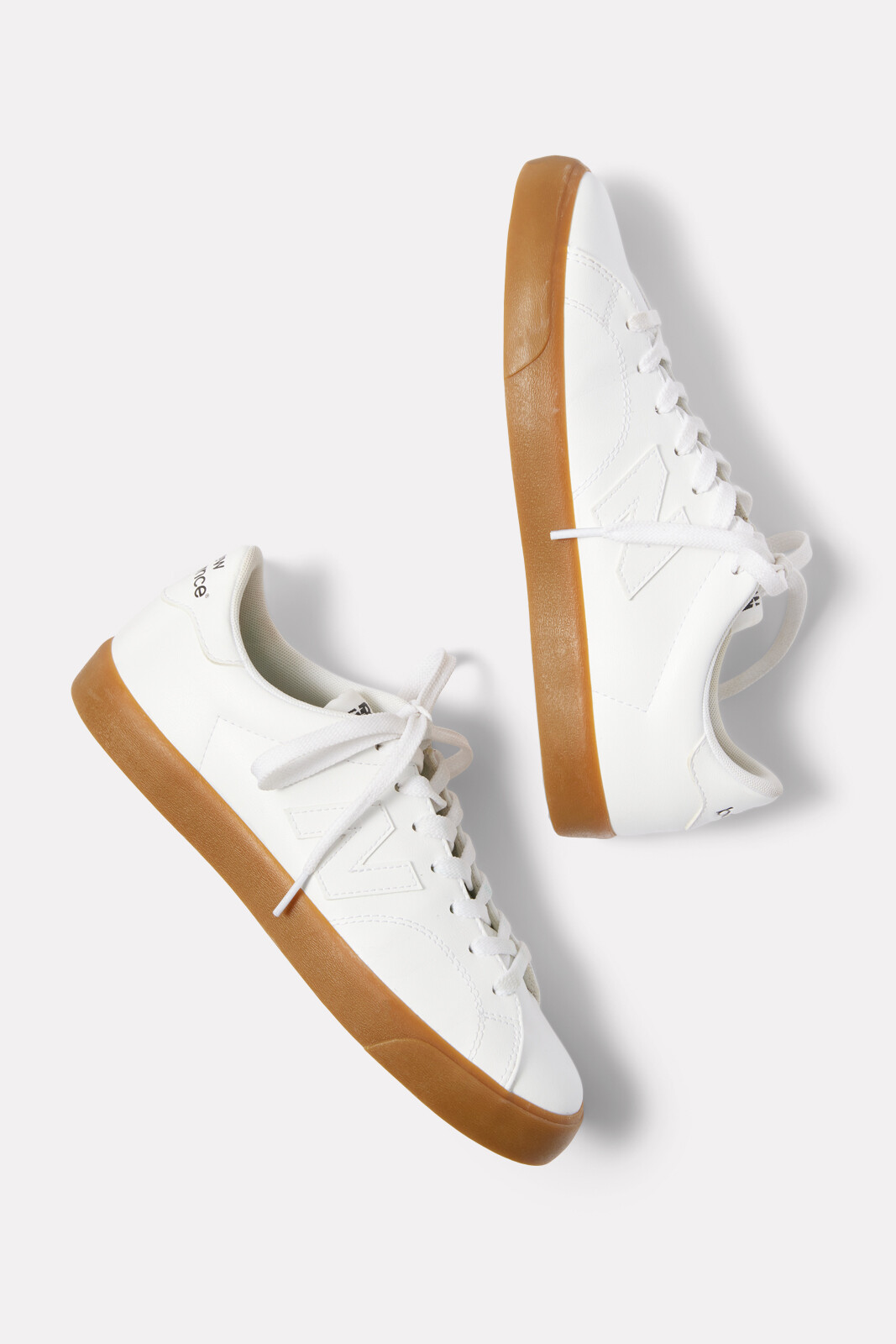 White and Brown runners - Made In Italy