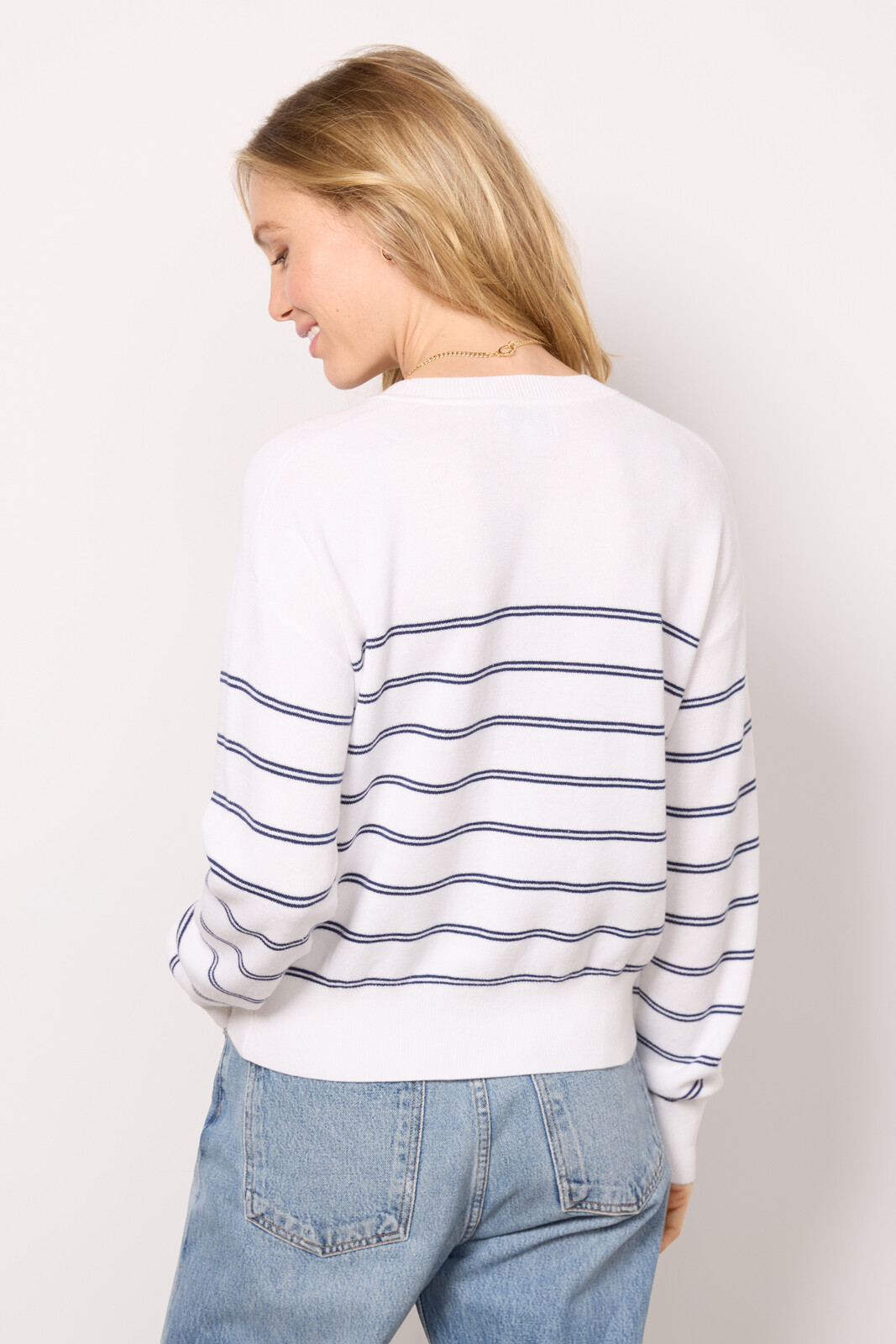 Berit Double Stripe Pullover