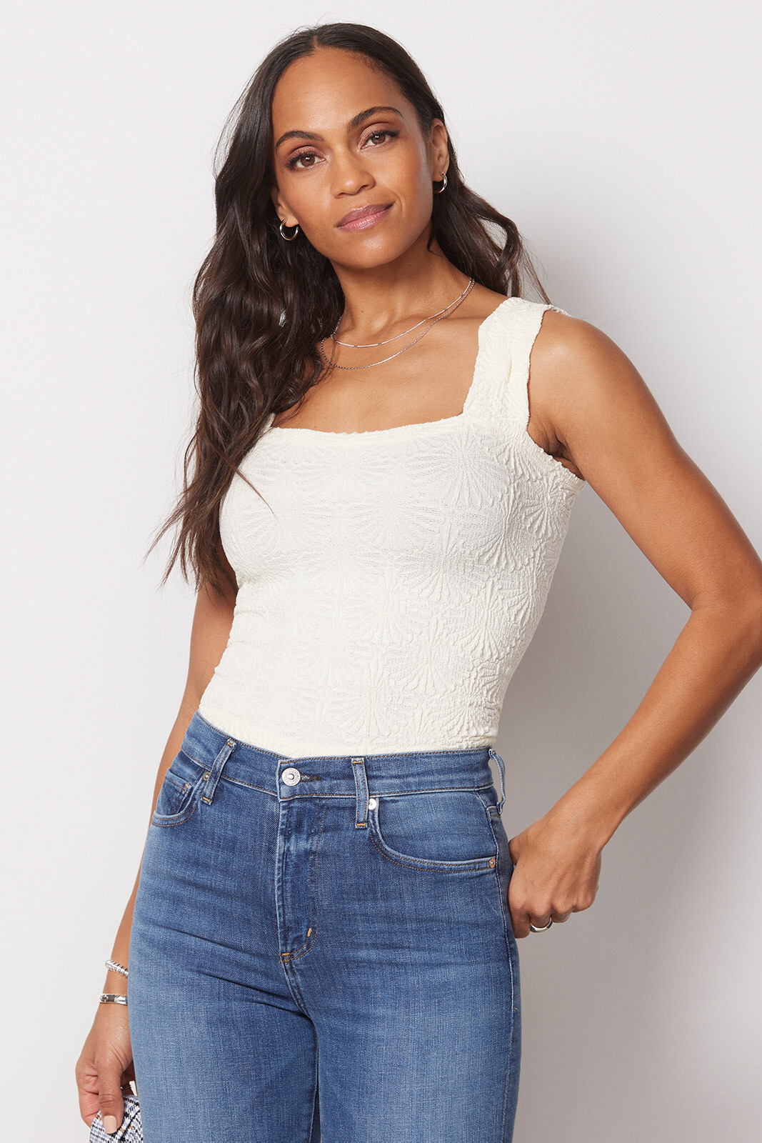 Free People Love Letter Cropped Cami Tank Top - Women's Tank Tops