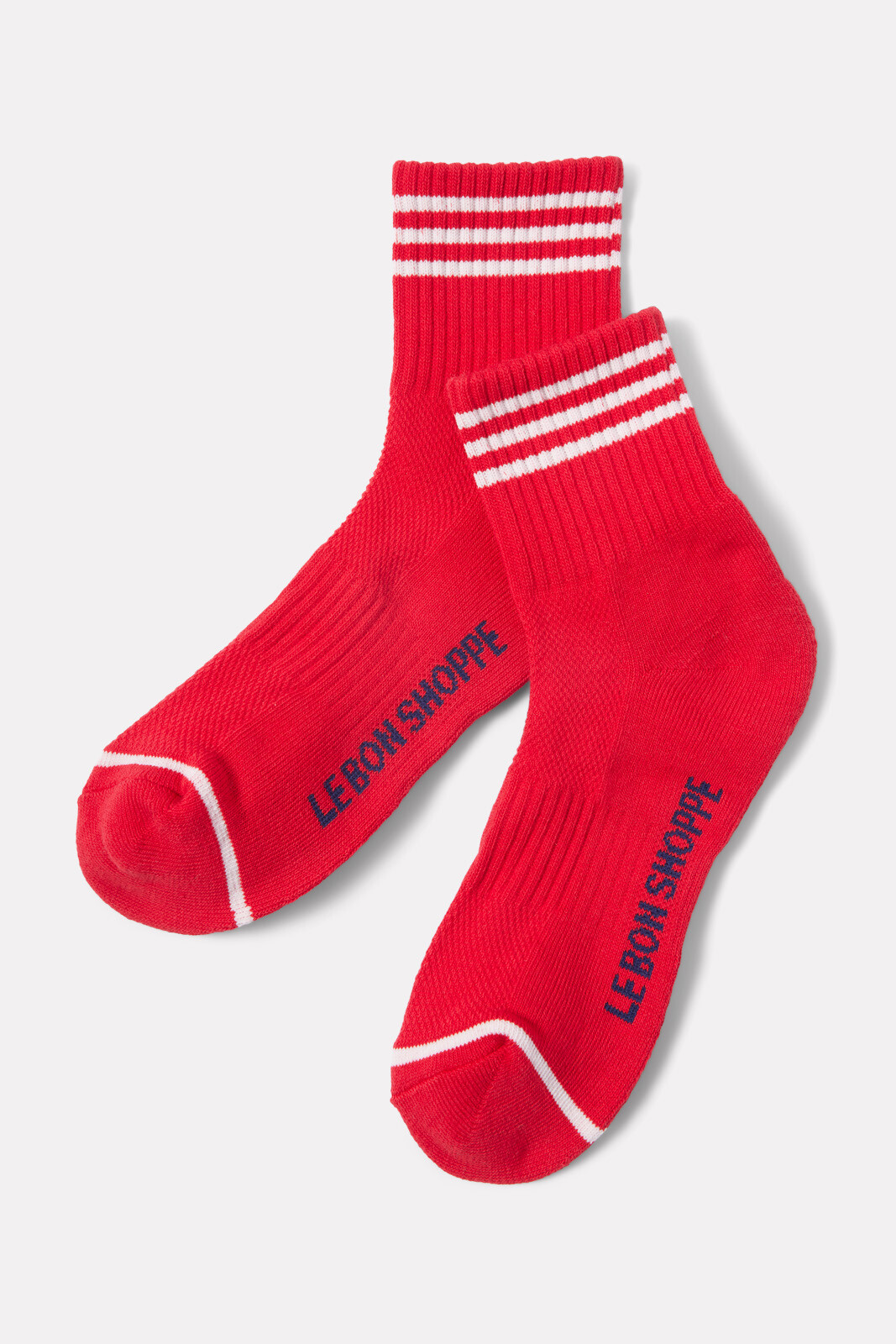 The Boyfriend Sock Red and Blue