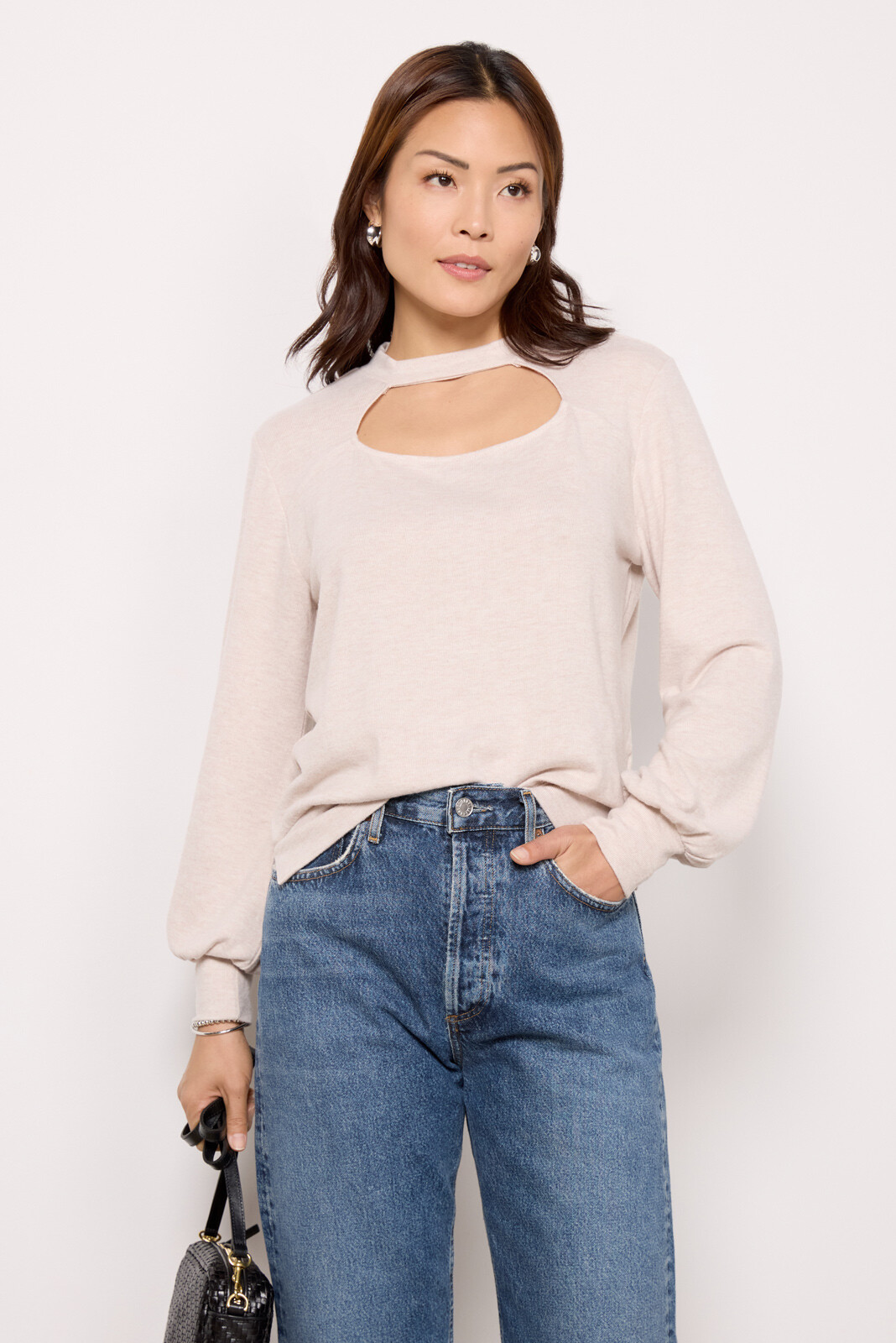 Roxy Brushed Top