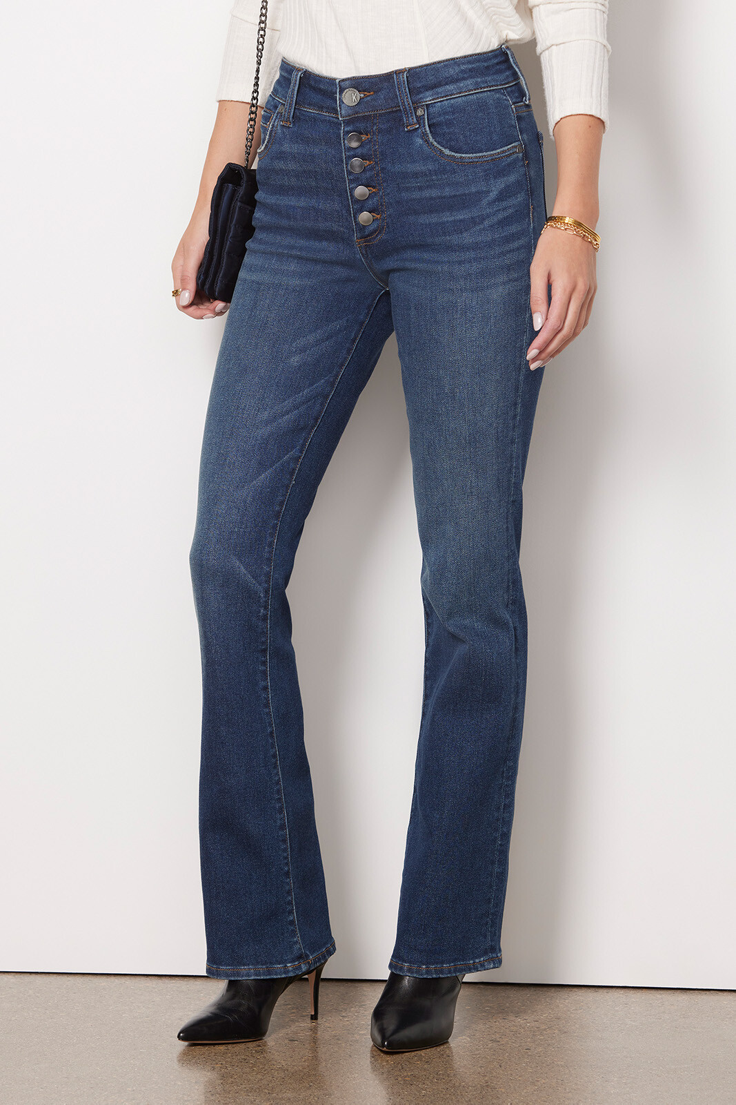 Kut From The Kloth Natalie Bootcut Jeans Size 8