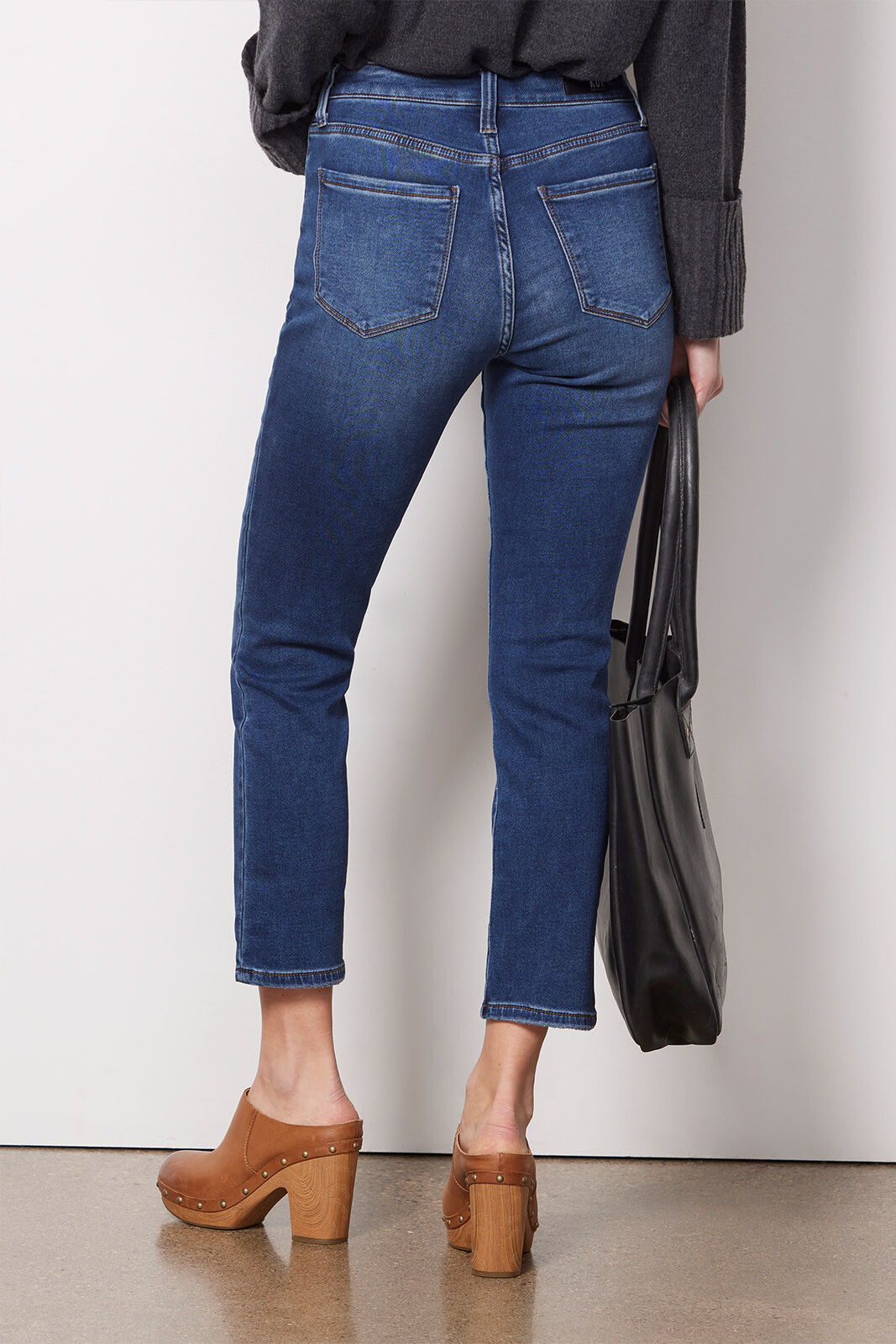 Reese High Rise Ankle Straight Jean