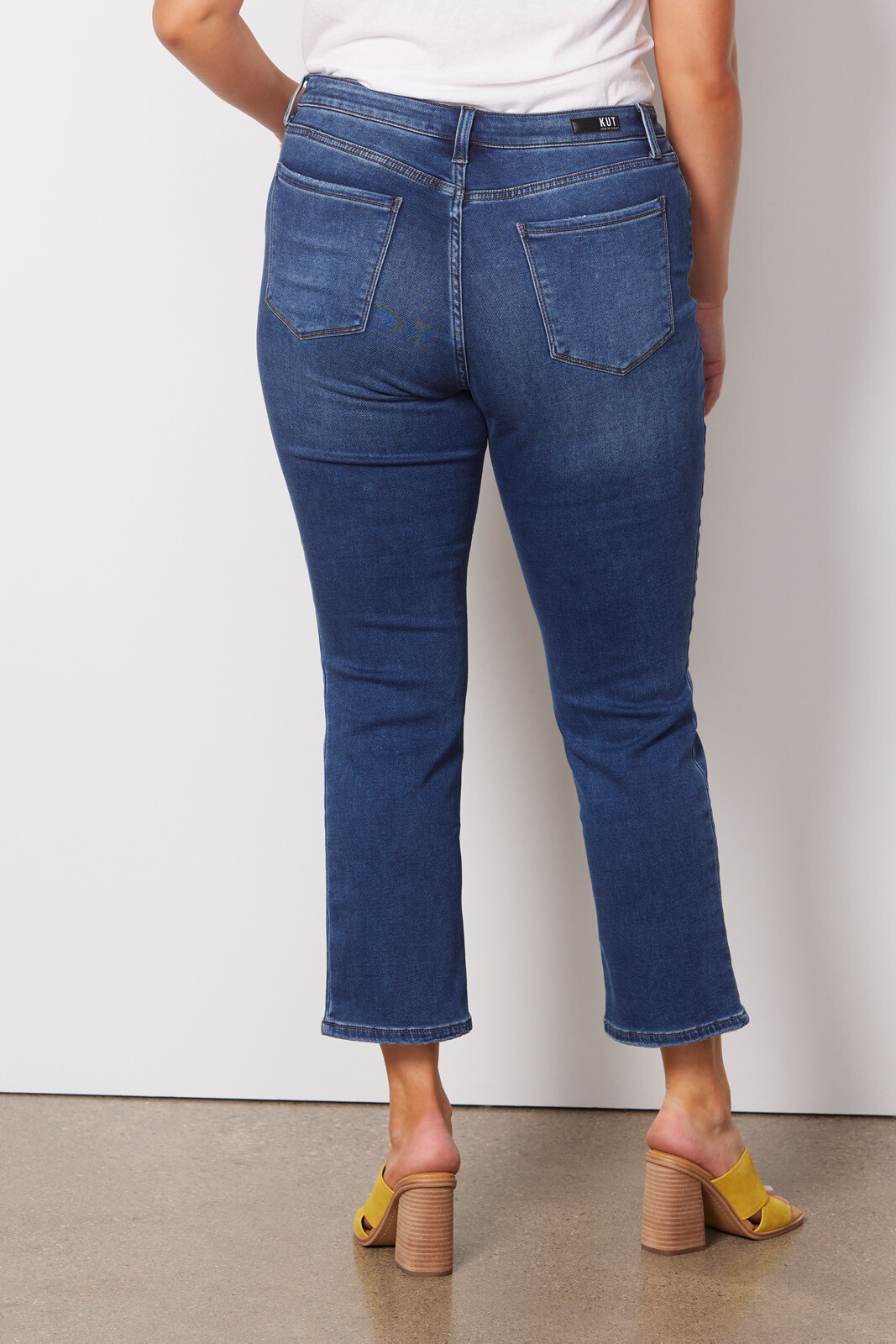 Reese High Rise Ankle Straight Jean