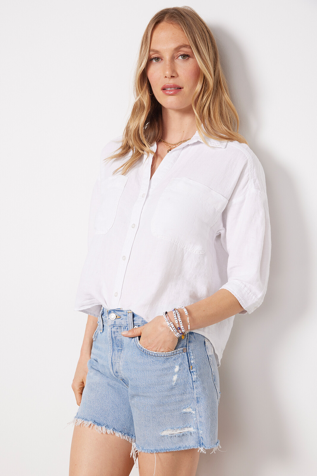 Zuma Drop Shoulder Button Down