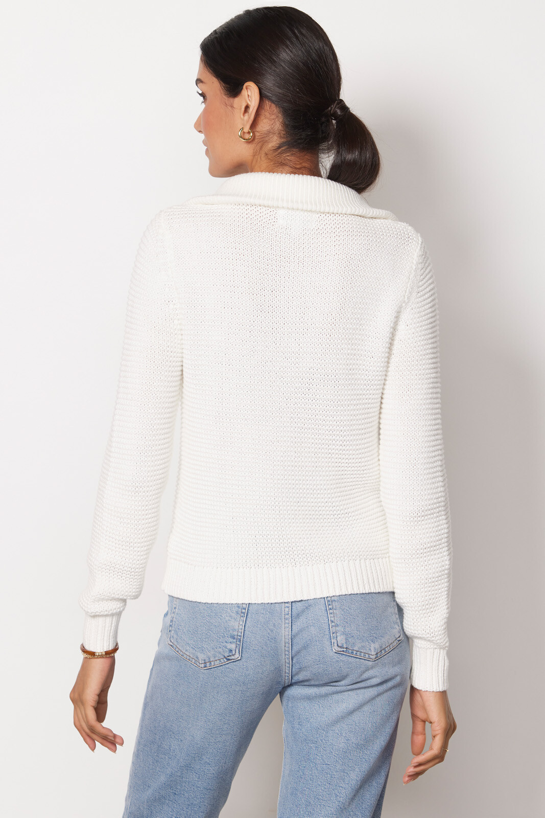 Ivy Henley Ribbed Pullover