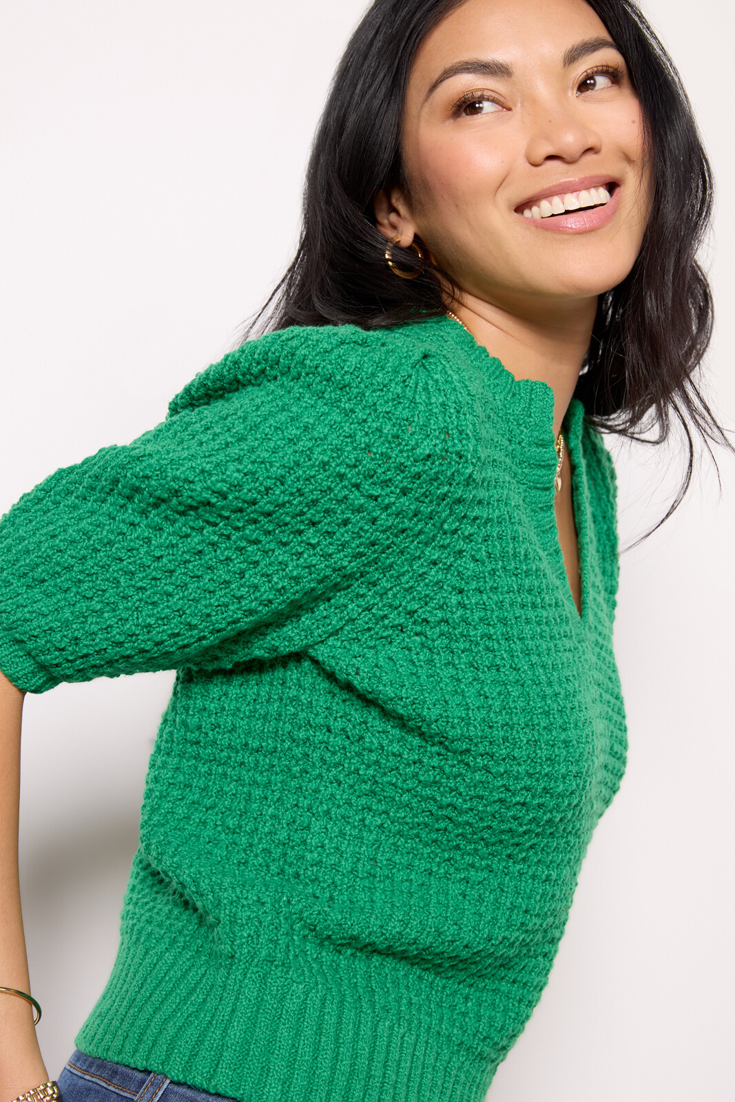 Gemma Puff Sleeve Sweater