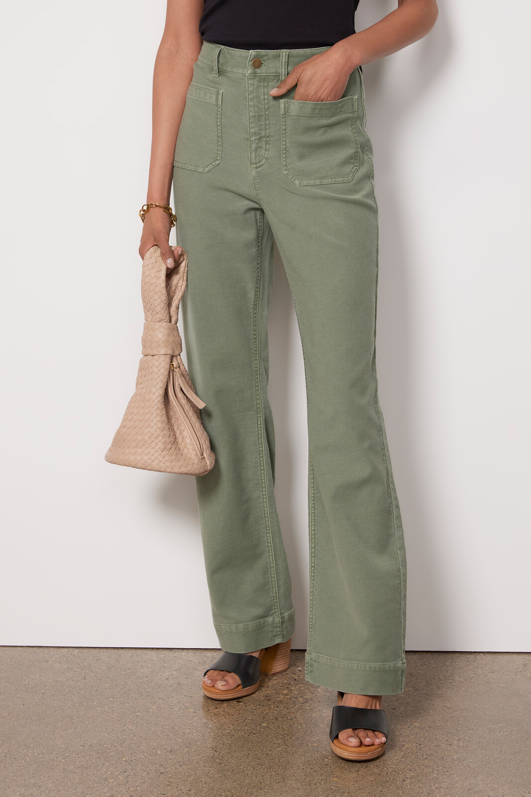 FAHERTY Stretch Terry Wide Leg Pant | EVEREVE