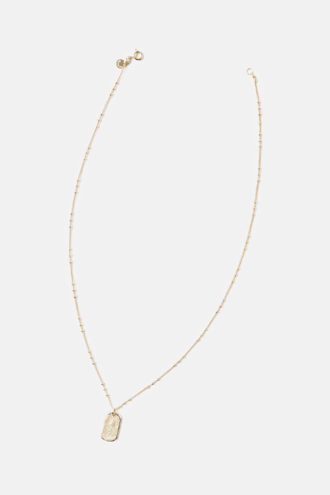 Gorjana Griffin Dog Tag (Gold) Necklace