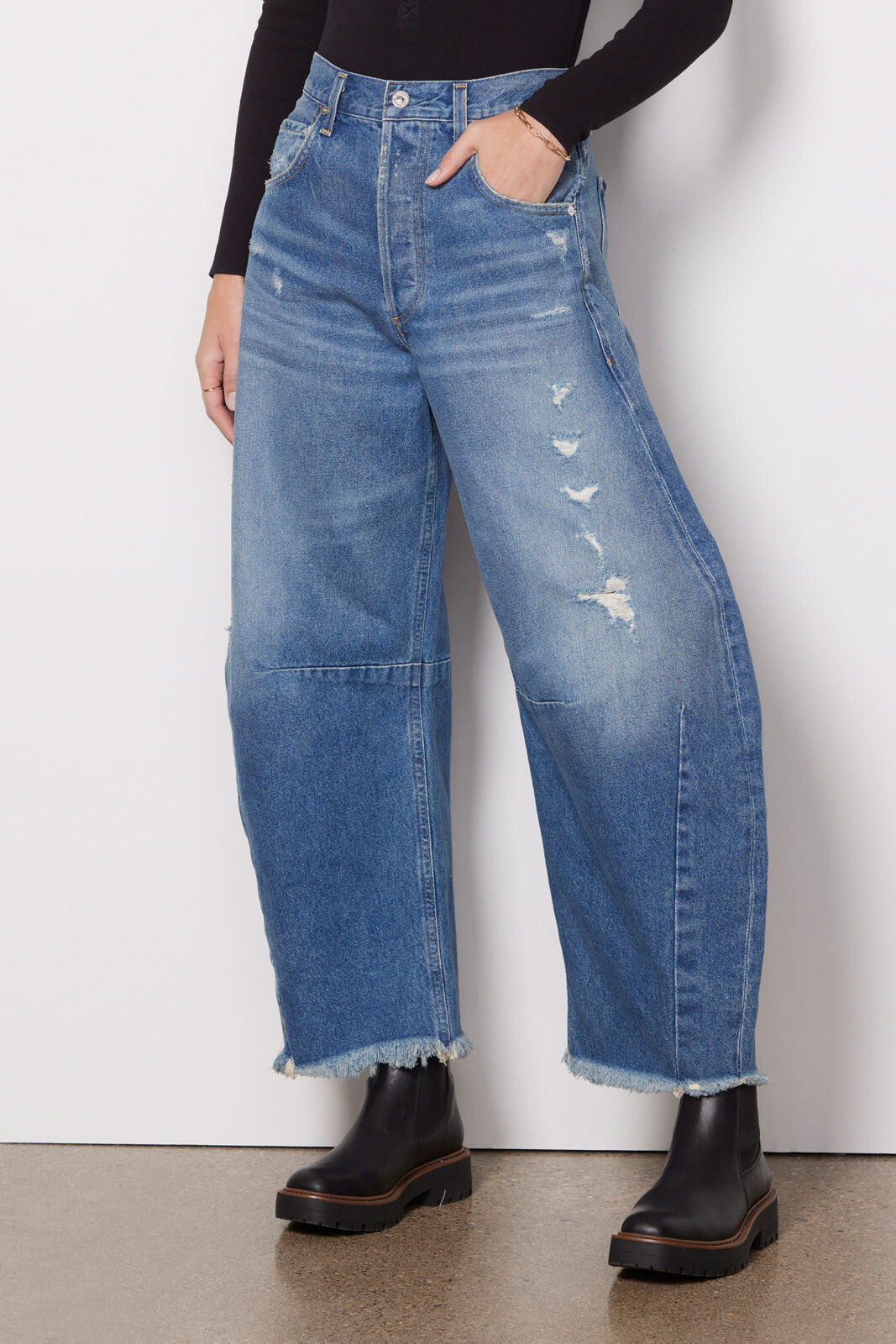 Citizens of Humanity Annina High-Rise Trouser Jeans | Anthropologie