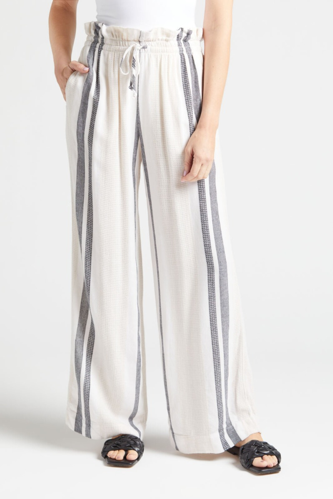 CLOTH AND STONE Stripe Wide Leg Pant | EVEREVE