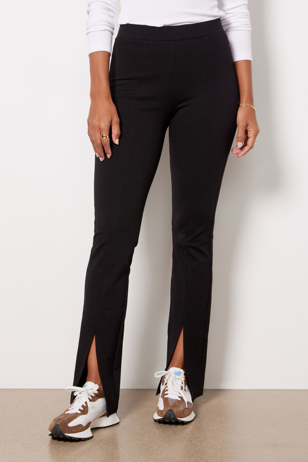 There Was One front-slit high-waisted Leggings - Farfetch