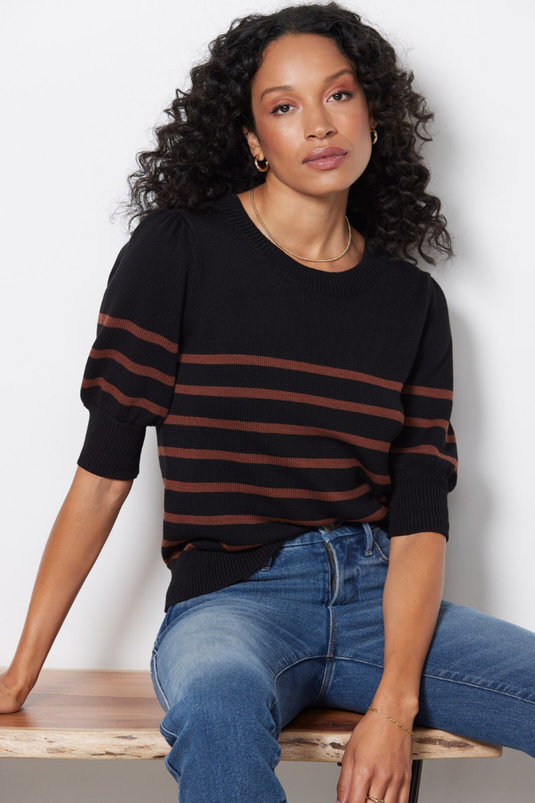 EVEREVE Tessa Stripe Pullover | EVEREVE