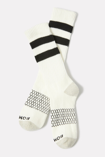Vintage Stripe Calf Sock