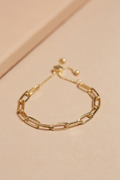 Selena Paperclip Chain Bracelet
