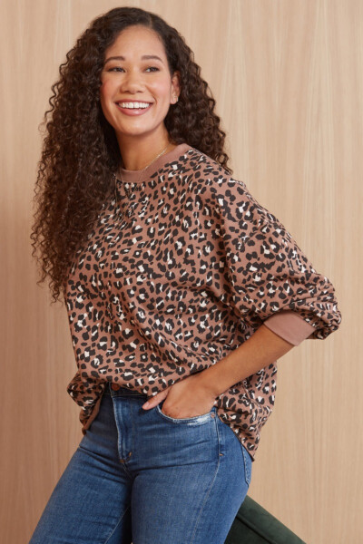 Reeves Leopard Sweatshirt