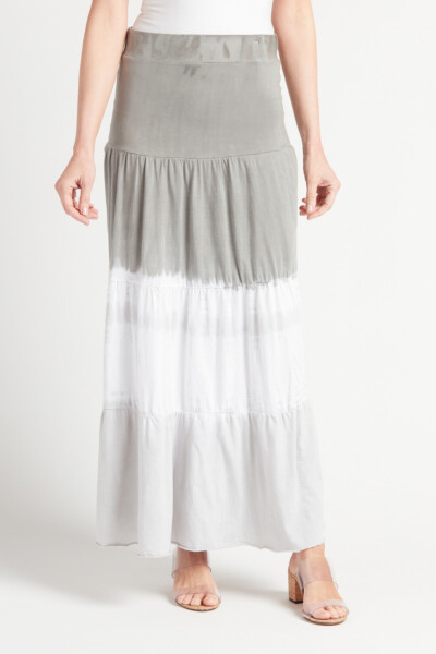 Heavenly Tiered Maxi Skirt