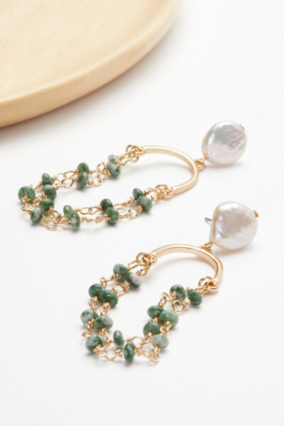 Cici Pearl Statement Earring