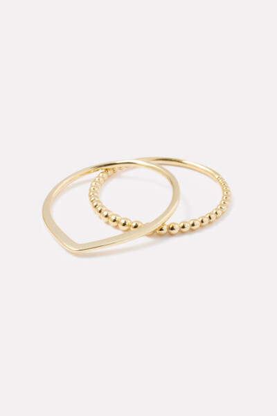 Abbe Delicate Ring Duo