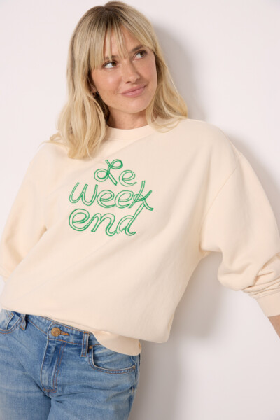 Le Weekend Oversized Sweatshirt