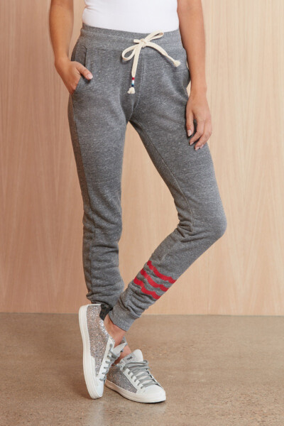 Red Waves Jogger