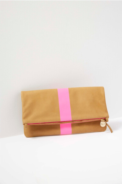 Foldover Clutch With Tabs 