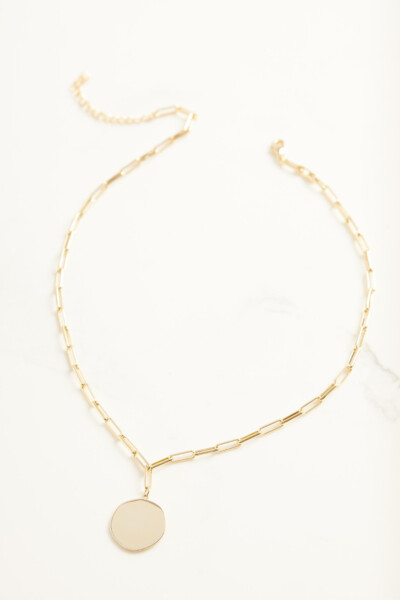 Tori Paperclip Chain Necklace