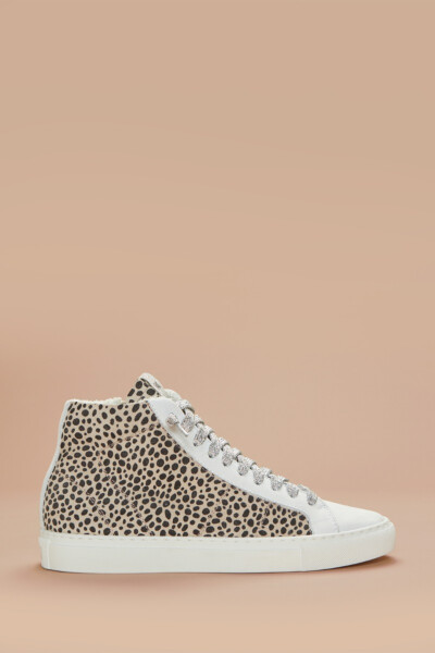 Leopard High Top Sneaker