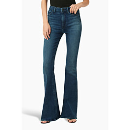 HUDSON Holly High Rise Flare Jean with Inseam Slit | EVEREVE