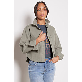 Z SUPPLY All Day Cropped Twill Jacket | EVEREVE