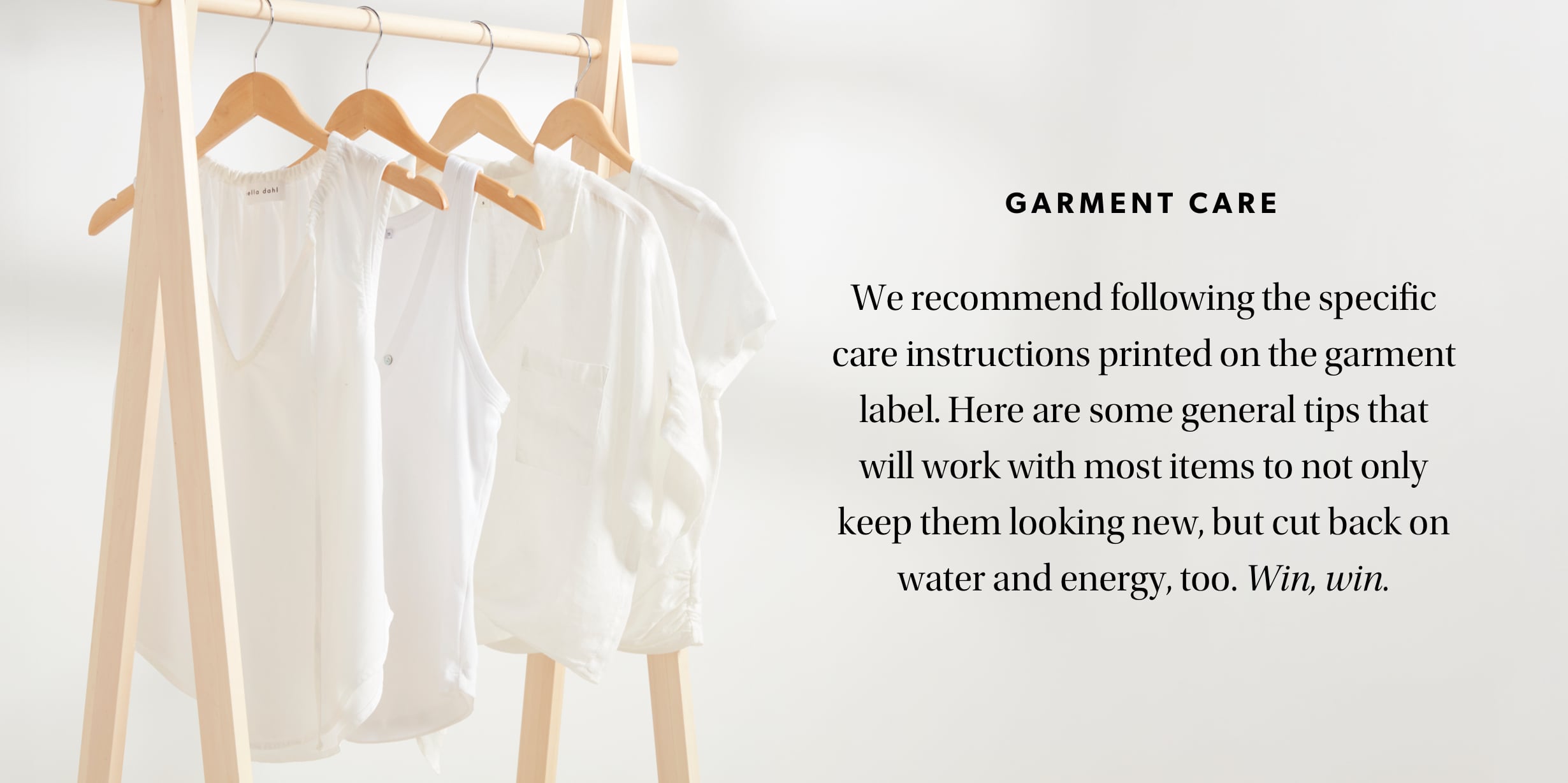 garment care
